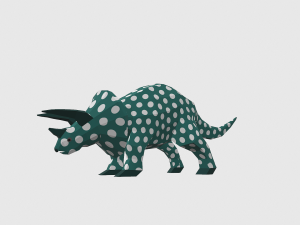 dinosaur triceratops Model 3D