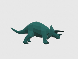 dinosaur triceratops Model 3D