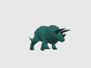 dinosaur triceratops Model 3D