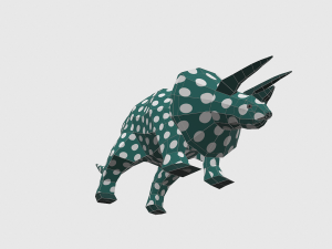 dinosaur triceratops Model 3D