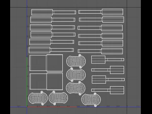 palle di cannone Modello 3D