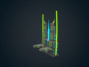 sci-fi building - 03 3D Model