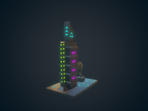 sci-fi building - 04 3D-Modell