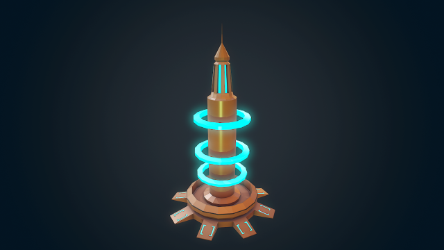 sci-fi building - 05 3D Model .c4d .max .obj .3ds .fbx .stl .blend 