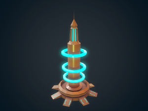 sci-fi building - 05 3D Model