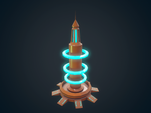 sci-fi building - 05 3D Model