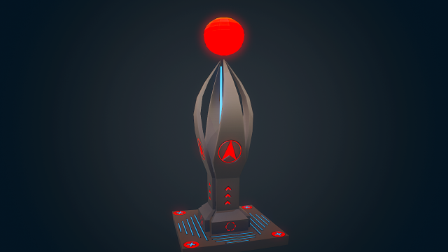 sci-fi building - 06 Model 3D .c4d .max .obj .3ds .fbx .stl .blend 