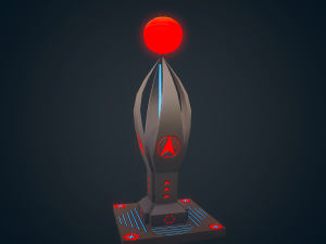 sci-fi building - 06 3D Model
