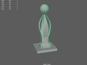 sci-fi building - 06 Model 3D