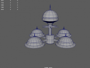 sci-fi building - 08 Modelo 3D