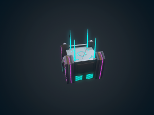 sci-fi building - 09 3D Model