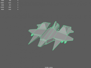 sci-fi military drone - 01 Model 3D