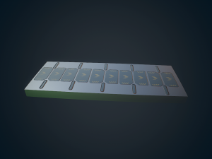 sci fi floor - pbr 3Dモデル