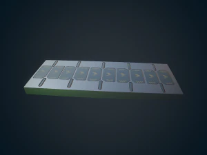 bilim kurgu katı - pbr 3D Model