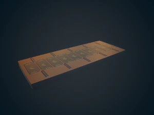 bilim kurgu katı - pbr 3D Model