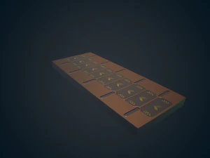 bilim kurgu katı - pbr 3D Model