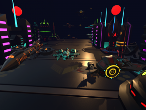 sci fi futuristic city package low-poly Modèle 3D