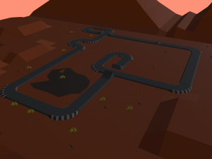 race track - 02 Modelo 3D