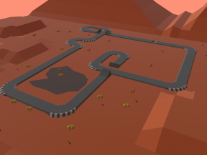 race track - 02 Modelo 3D