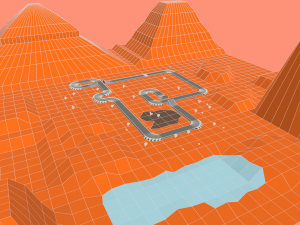 race track - 02 Modelo 3D