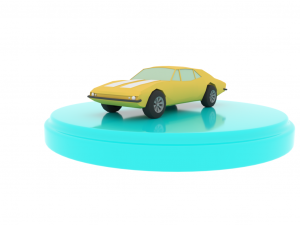chevrolet camaro 1967 low-poly 3D 모델