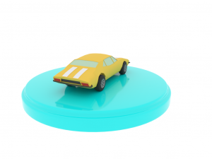 chevrolet camaro 1967 low-poly 3D मॉडल