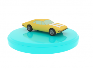 chevrolet camaro 1967 low-poly 3D मॉडल