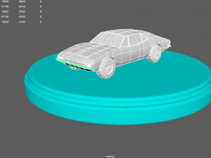 chevrolet camaro 1967 low-poly 3D मॉडल