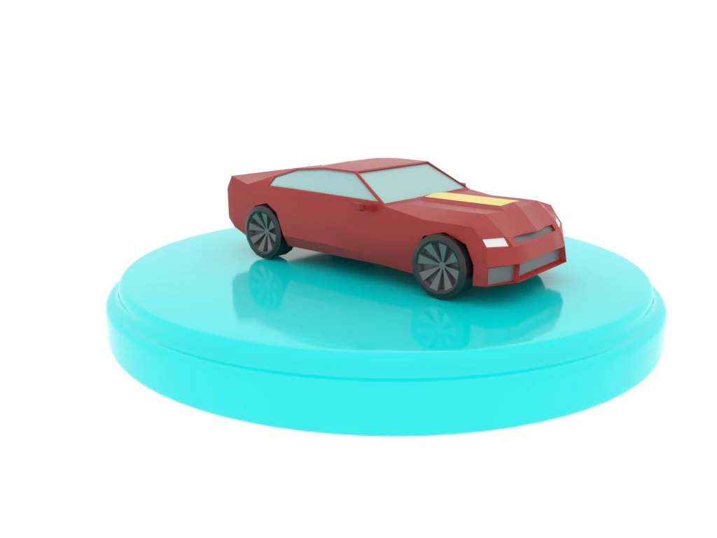 chevrolet camaro low-poly 3D Model .c4d .max .obj .3ds .fbx .stl .blend 