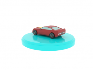 chevrolet camaro low-poly 3Dモデル