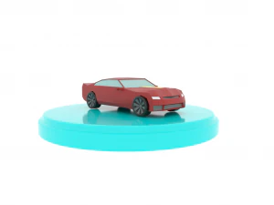 chevrolet camaro low-poly 3D Model