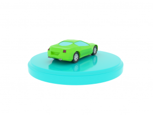 cartoon low poly car 3D Модель