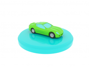 cartoon low poly car 3D Модель