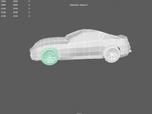 cartoon low poly car 3D Модель