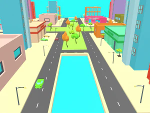 simplepoly city -low poly 3D Model