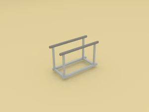 ローポリジム 3Dモデル