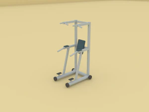 ローポリジム 3Dモデル