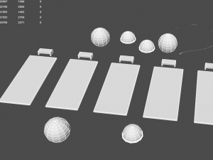 low poly gym Modelo 3D