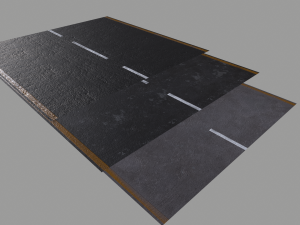 asphalt pbr texture Modelo 3D