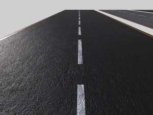 asphalt pbr texture 3D Model
