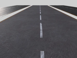 asphalt pbr texture 3D Model