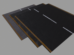 asphalt pbr texture 3D Model