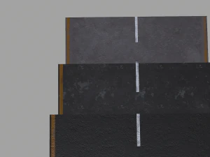 asphalt pbr texture 3D Model