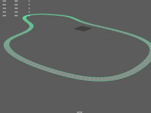 asphalt road - pbr 3D Model