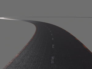 asphalt road - pbr 3D 模型