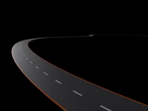 asphalt road - pbr 3D Model