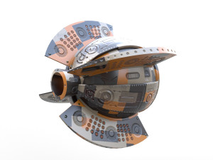 camera drone scifi - pbr 3D Model