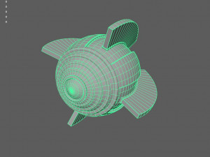 camera drone scifi - pbr 3D Model