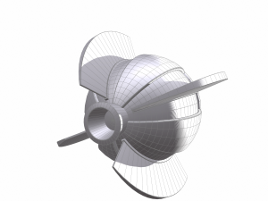 camera drone scifi - pbr 3D Model