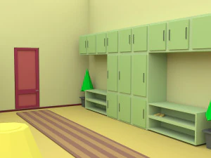 cartoon house 3D Model